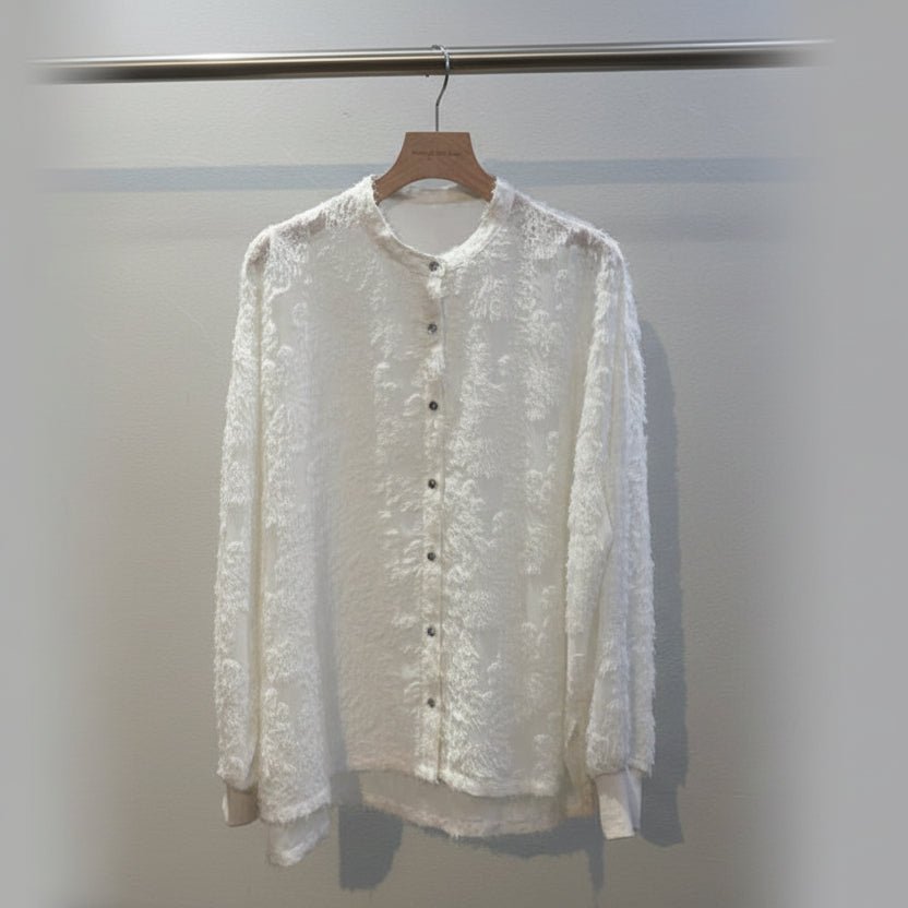 【SELECT】カットジャガード長袖SH - Champdelarose
