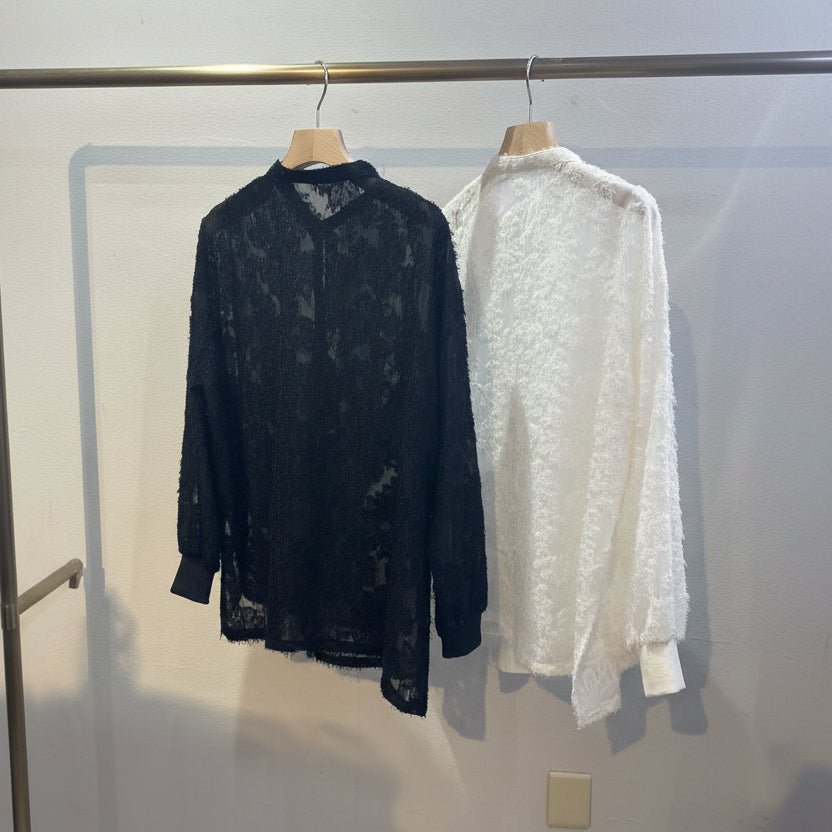 【SELECT】カットジャガード長袖SH - Champdelarose