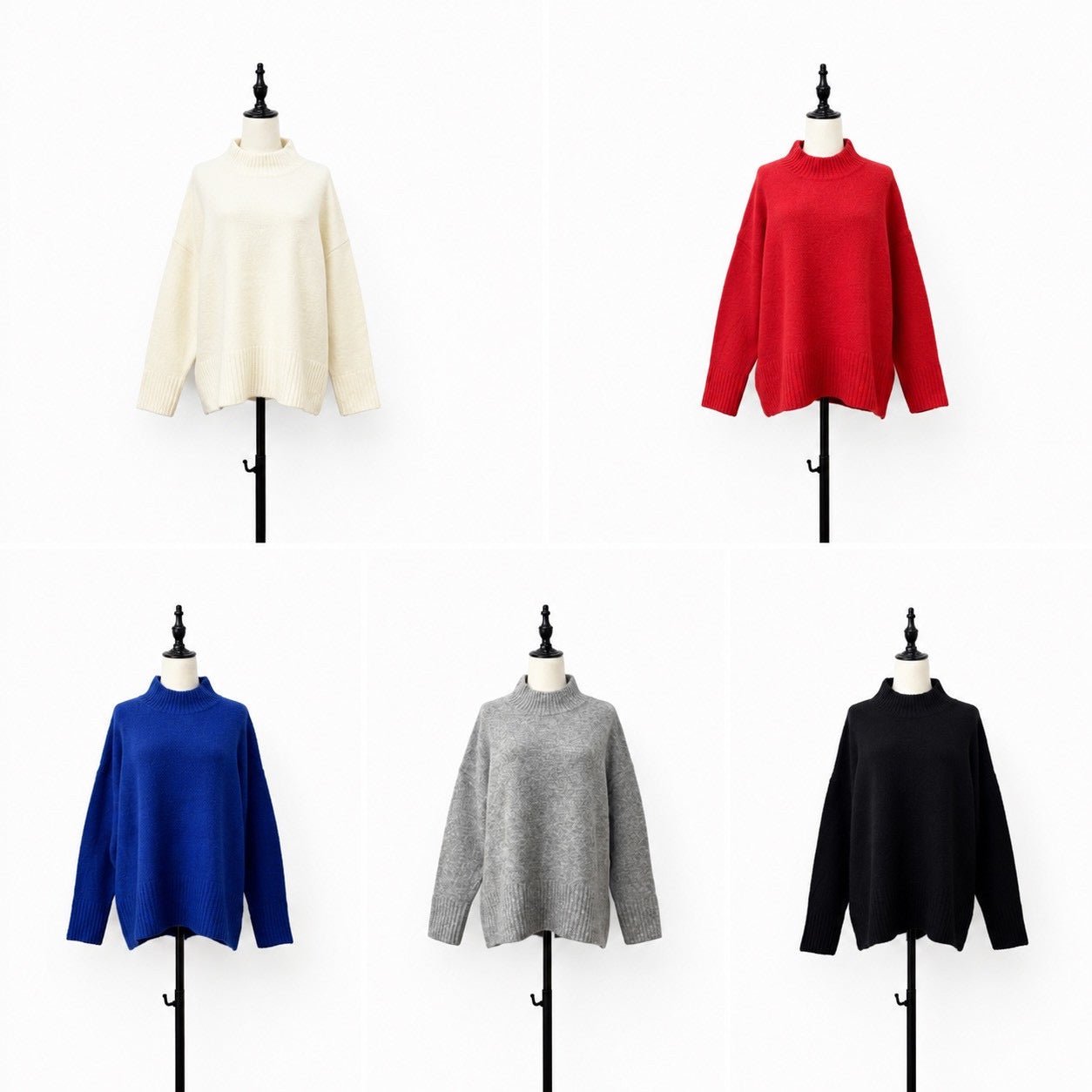 【siro de labonte 2026 AW vol.2】ホイップヤーン-ボトルネックプルオーバー - Champdelarose