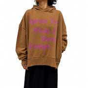 【siro de labonte 2026 AW vol.2】30/10スウェット-ビッグフーディ - Champdelarose