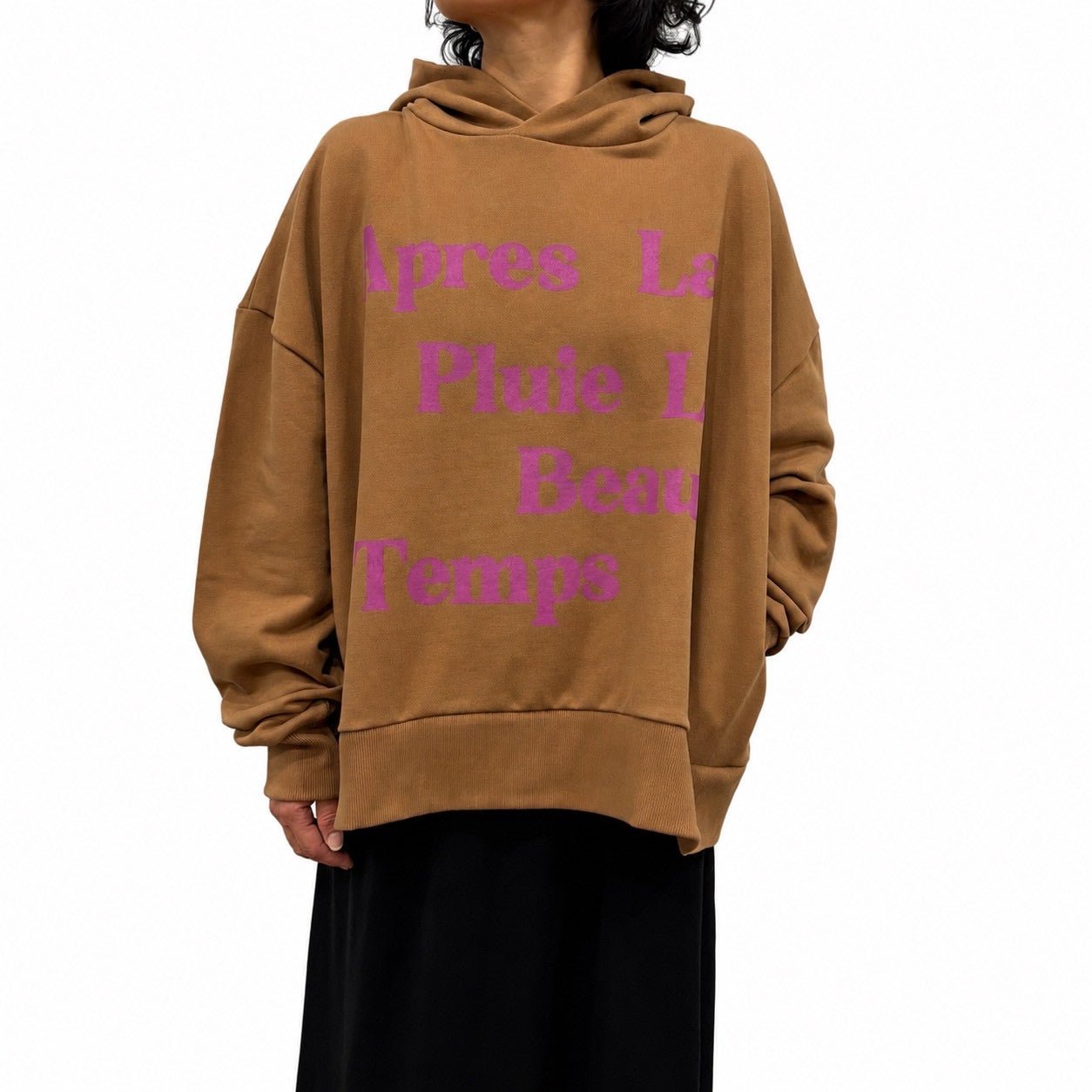 【siro de labonte 2026 AW vol.2】30/10スウェット-ビッグフーディ - Champdelarose