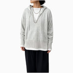 【siro de labonte 2026 AW vol.2】32/2コットン-フーディープルオーバー - Champdelarose