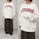 【siro de labonte 2026 AW】30/10 SWEAT LITTLEROCK2way pullover - Champdelarose