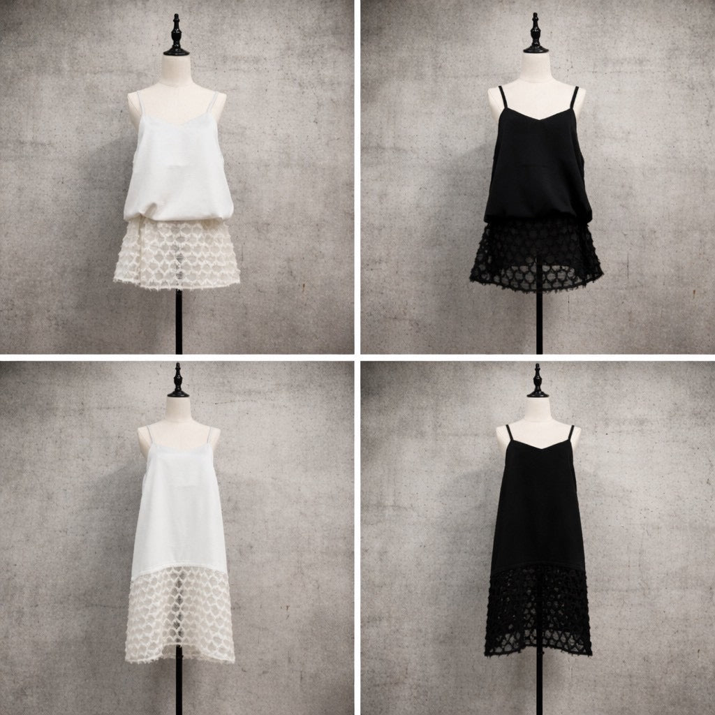 【siro de labonte 2026 AW】hightwist smooth 4way docking camisole - Champdelarose