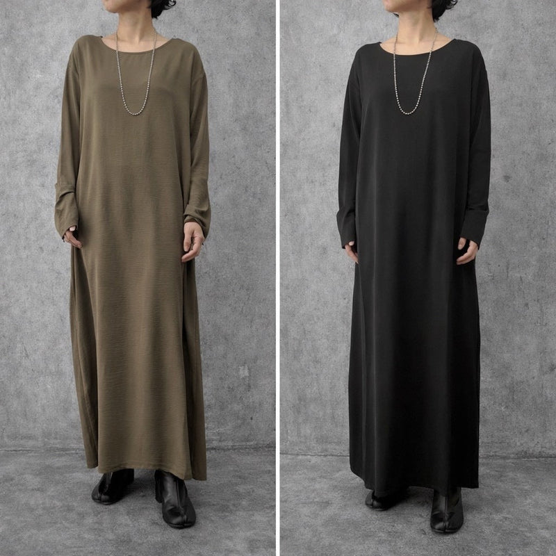 【siro de labonte 2026 AW】hightwist smooth zip sleeve 2way kami OP - Champdelarose