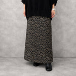【siro de labonte 2026 AW】leopard lib pencil skirt - Champdelarose