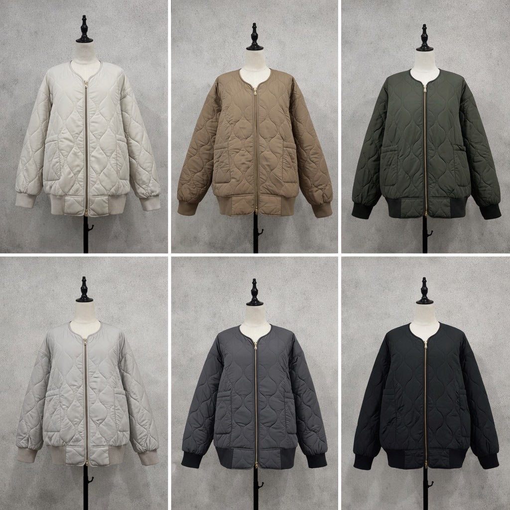 【siro de labonte 2026 AW】quilting MA - 1 jacket - Champdelarose