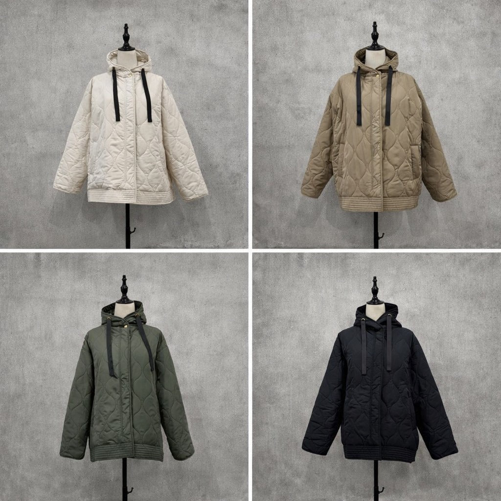 【siro de labonte 2026 AW】quilting short coat - Champdelarose