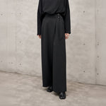 【siro de labonte 2026 AW】stretch flannel flap easy pants - Champdelarose