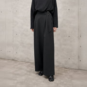 【siro de labonte 2026 AW】stretch flannel flap easy pants - Champdelarose