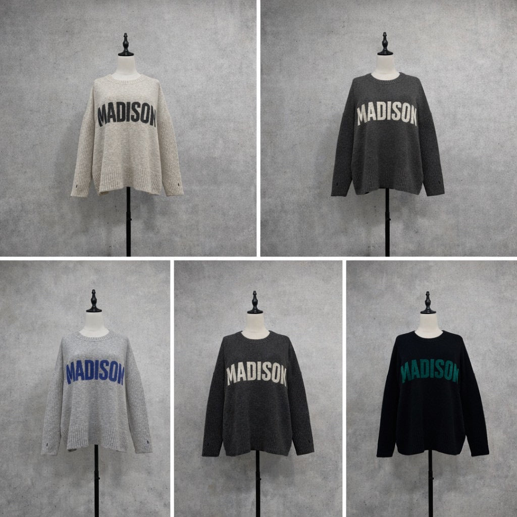 【siro de labonte 2026 AW】whip yarn MADISON pullover - Champdelarose
