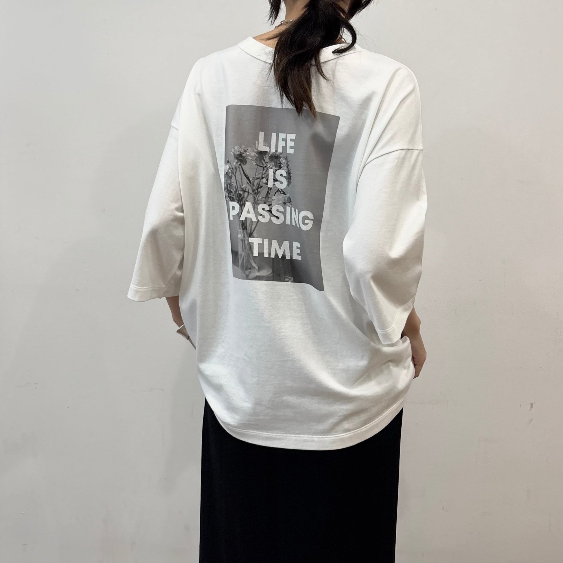 【siro de labonte 2026 spring＆summer】20/ - soft cotton 2way photo T - Champdelarose