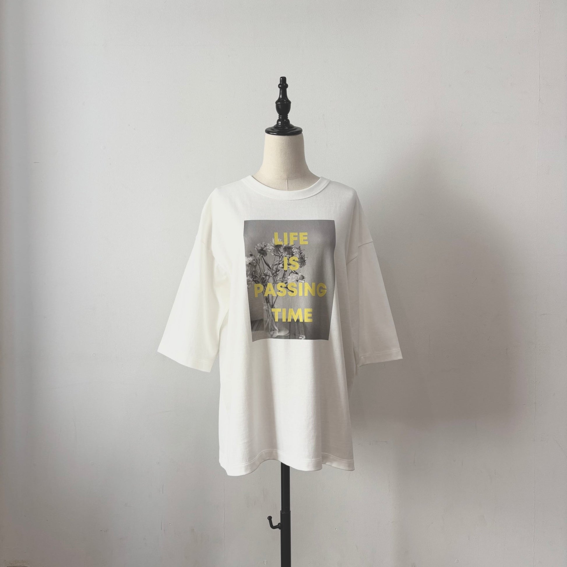 【siro de labonte 2026 spring＆summer】20/ - soft cotton 2way photo T - Champdelarose