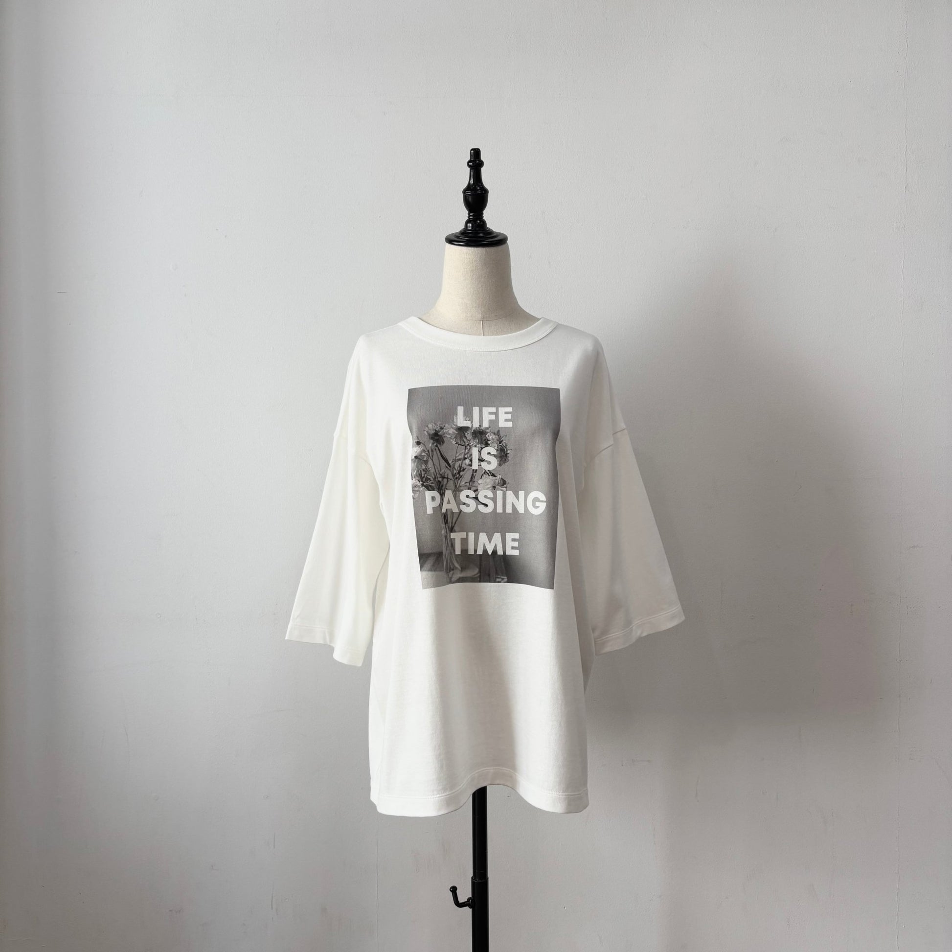 【siro de labonte 2026 spring＆summer】20/ - soft cotton 2way photo T - Champdelarose