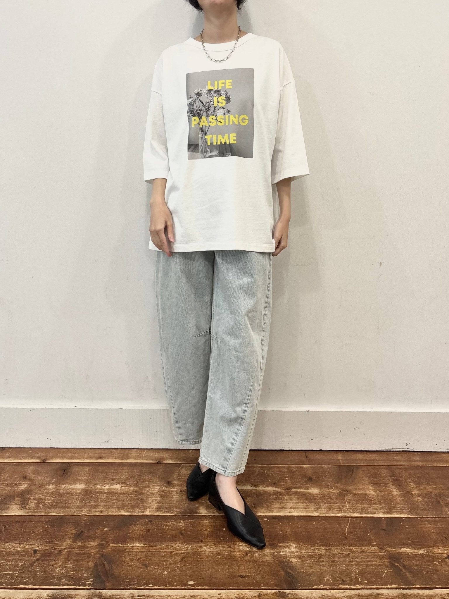 【siro de labonte 2026 spring＆summer】20/ - soft cotton 2way photo T - Champdelarose