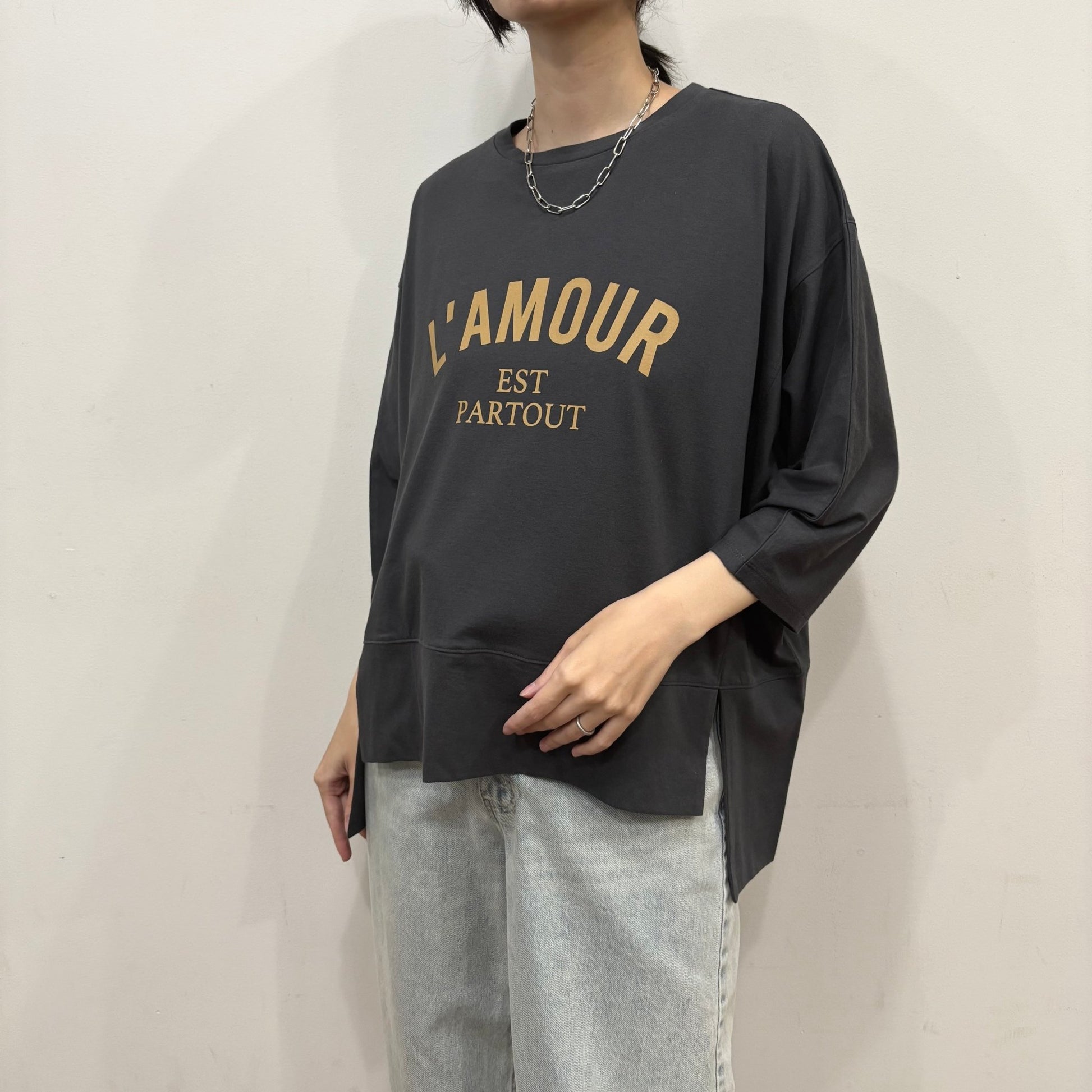 【siro de labonte 2026 spring＆summer】30/ - highgage cotton L'AMOUR design P/O - Champdelarose