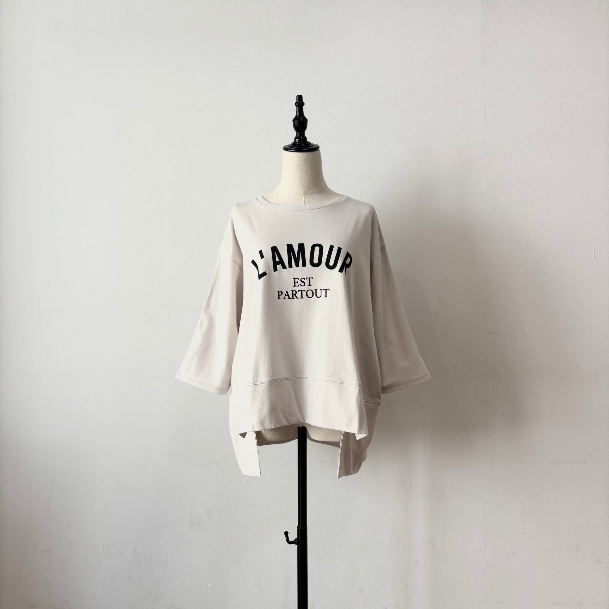 【siro de labonte 2026 spring＆summer】30/ - highgage cotton L'AMOUR design P/O - Champdelarose