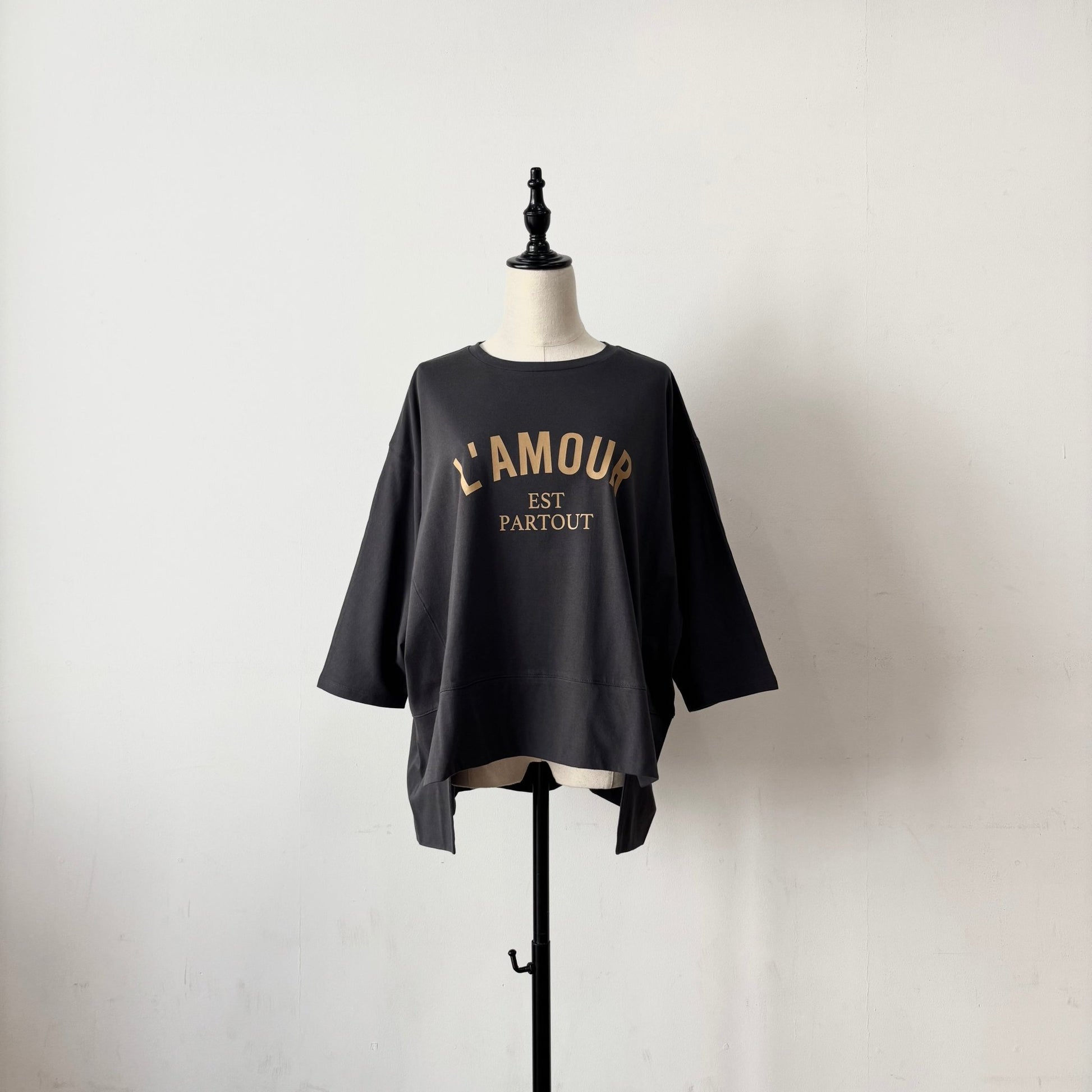 【siro de labonte 2026 spring＆summer】30/ - highgage cotton L'AMOUR design P/O - Champdelarose