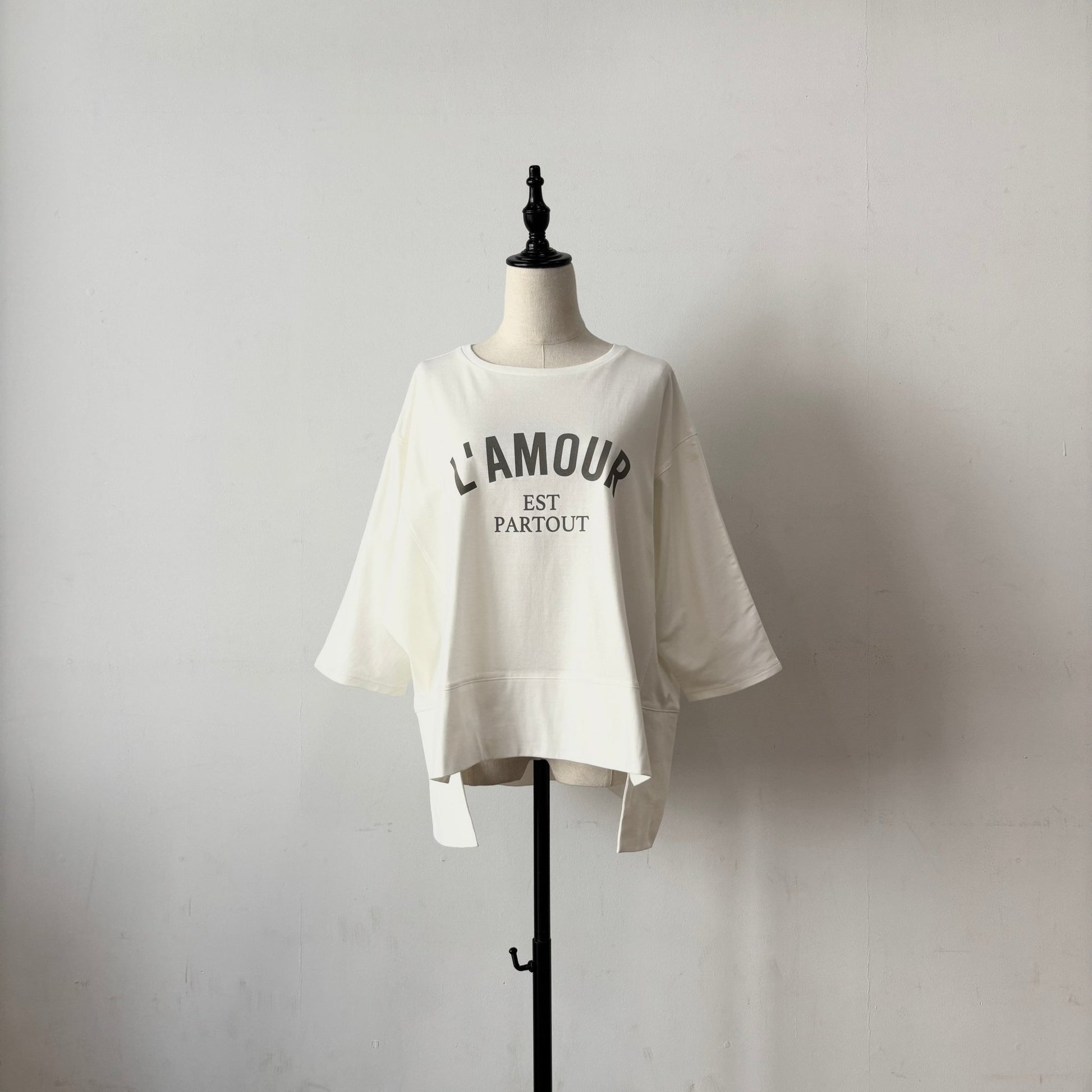 【siro de labonte 2026 spring＆summer】30/ - highgage cotton L'AMOUR design P/O - Champdelarose