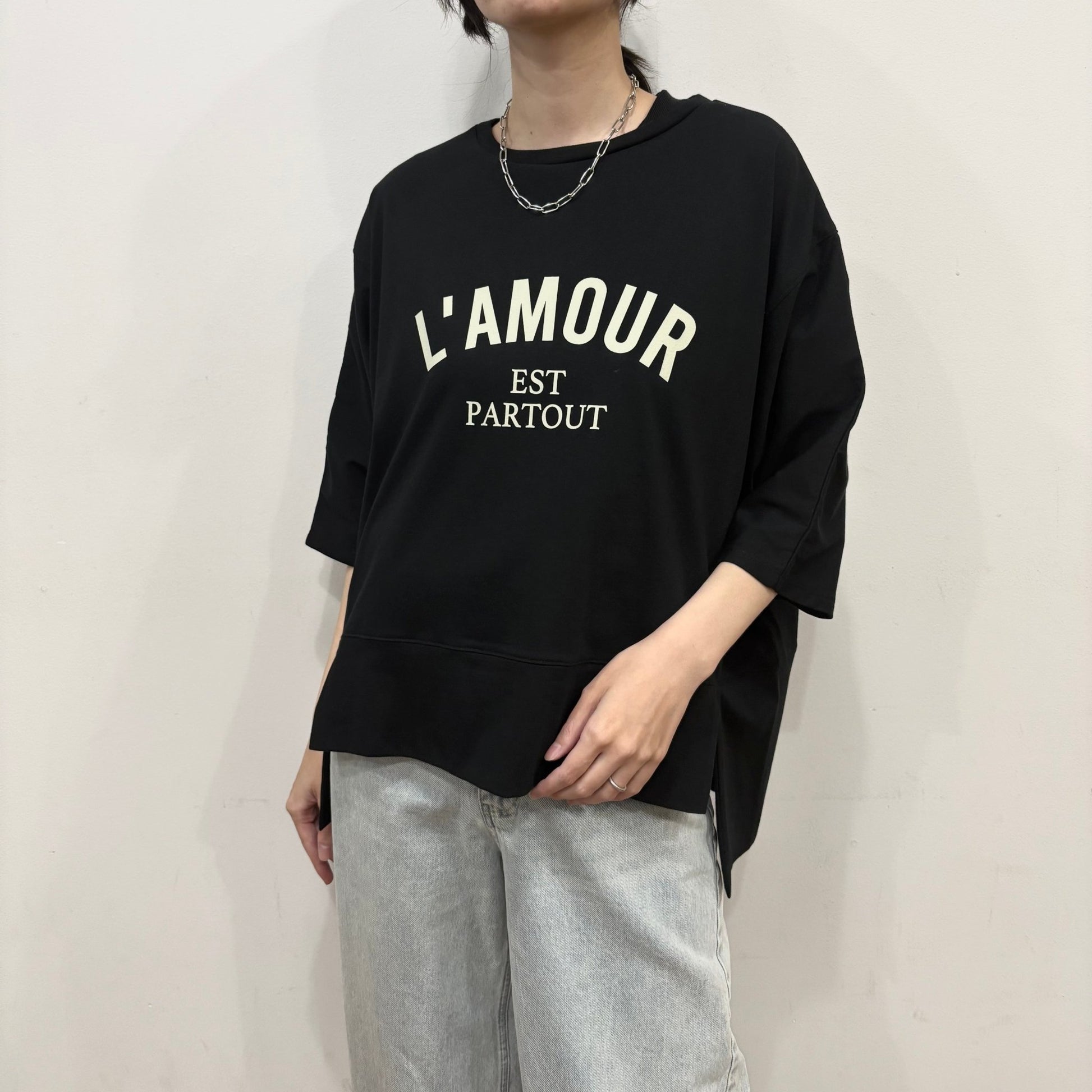 【siro de labonte 2026 spring＆summer】30/ - highgage cotton L'AMOUR design P/O - Champdelarose