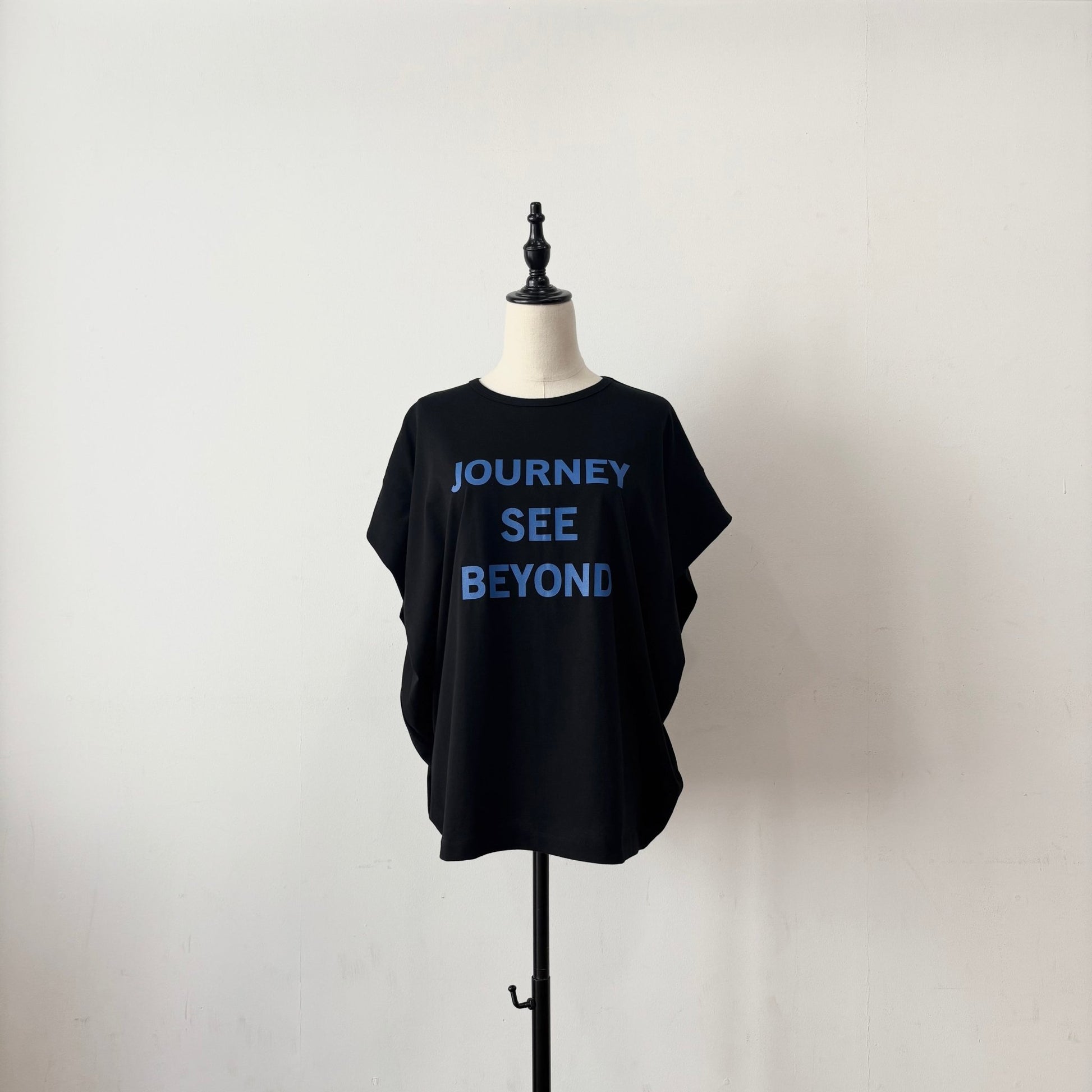 【siro de labonte 2026 spring＆summer】30/ - highgauge cotton JOURNEY tuck sleeve Tshirt - Champdelarose