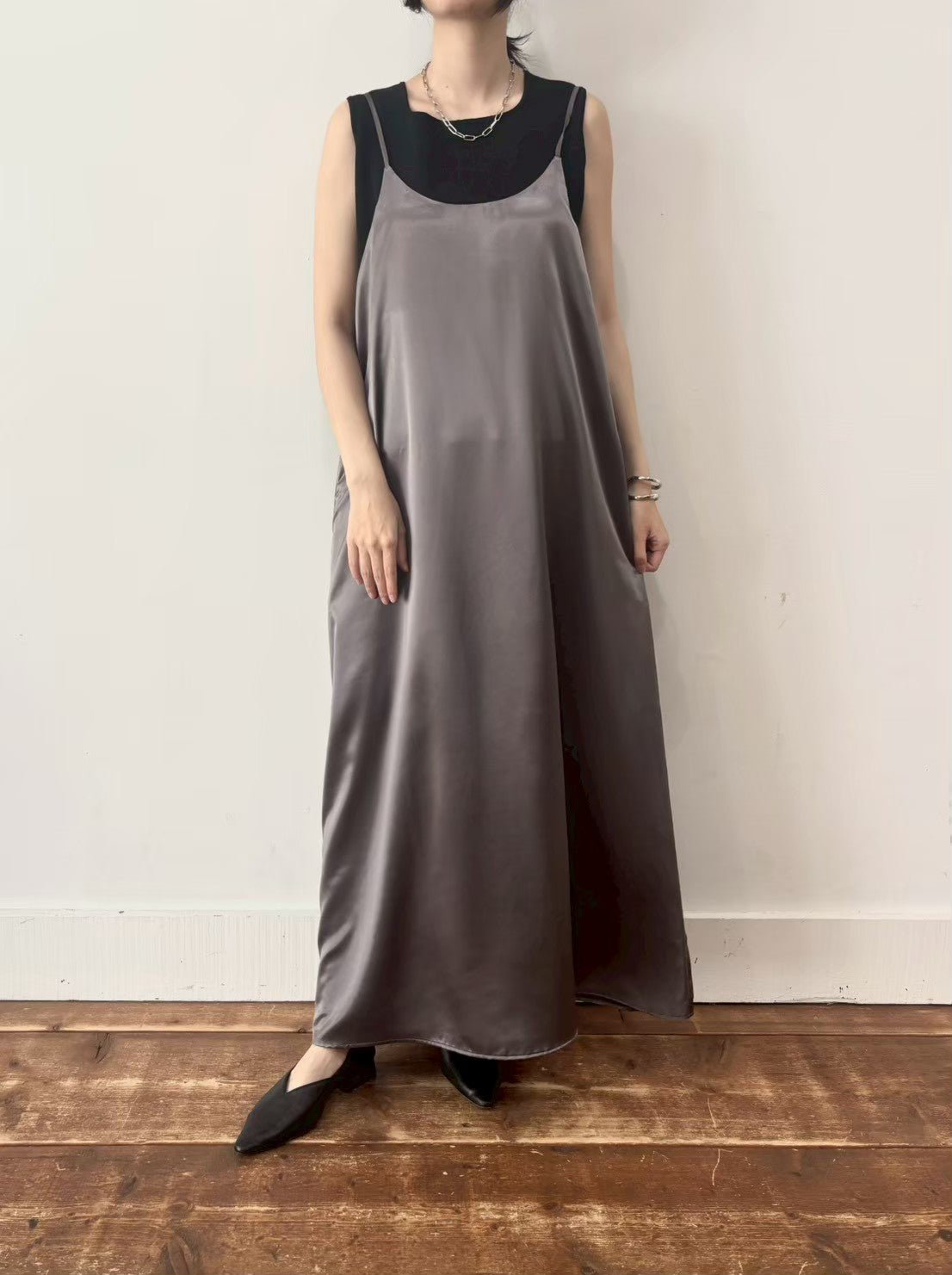 【siro de labonte 2026 spring＆summer】satin camisole OP - Champdelarose