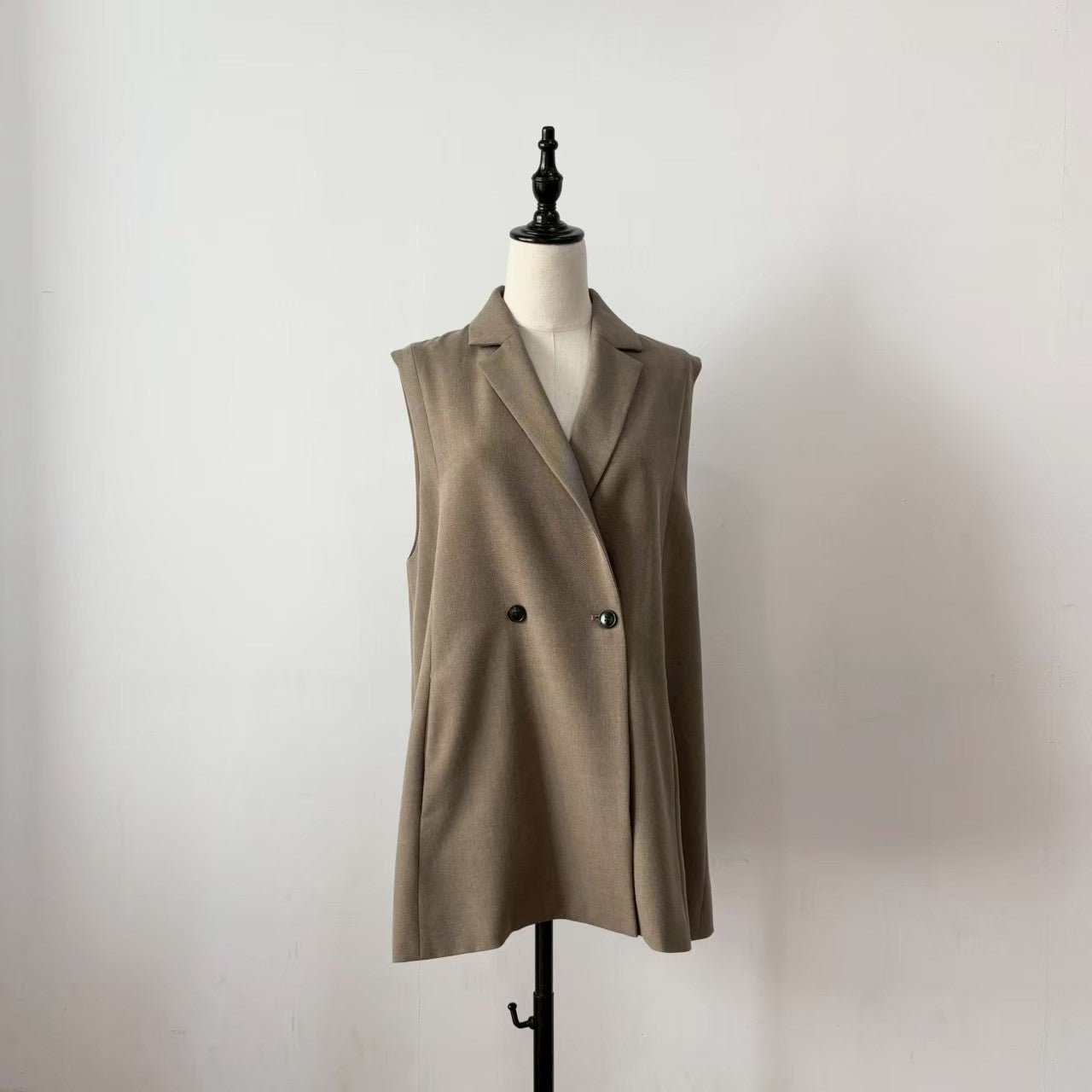【siro de labonte 2026 spring＆summer】stretch twill tailored vest - Champdelarose