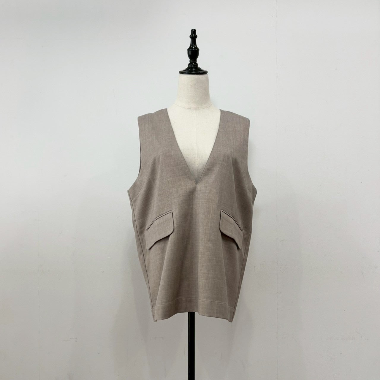 【siro de labonte 2026 SS vol.2】backslit vest - Champdelarose