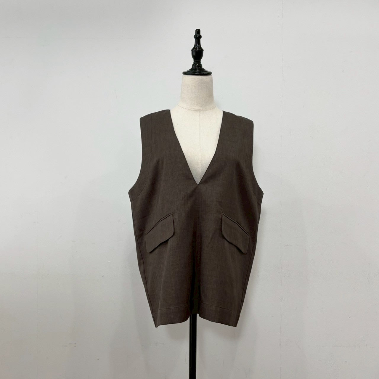 【siro de labonte 2026 SS vol.2】backslit vest - Champdelarose