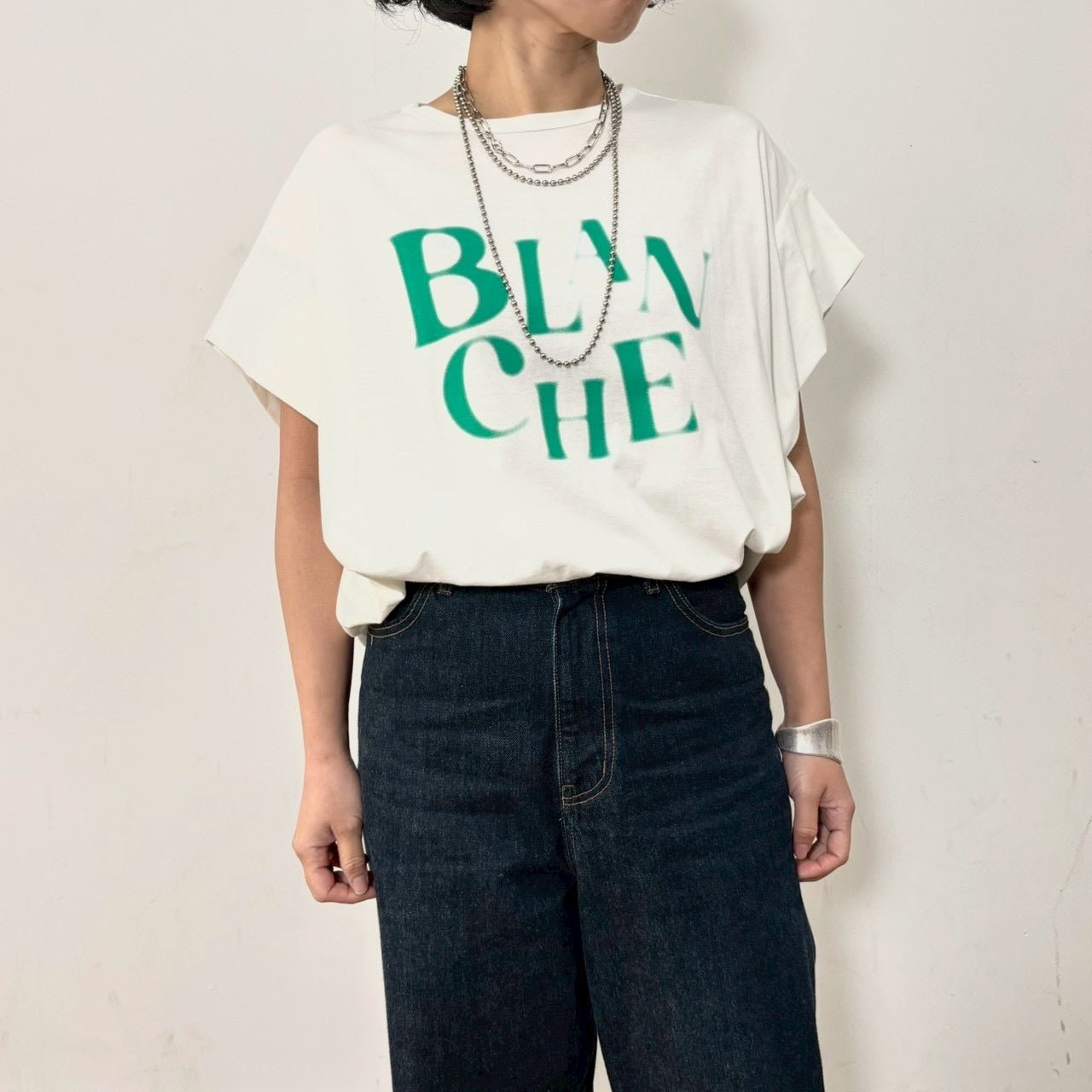 【siro de labonte 2026 SS vol.2】BLANCHE tucksleeve T - Champdelarose