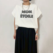 【siro de labonte 2026 SS vol.2】MON ETOILE tucksleeve T - Champdelarose