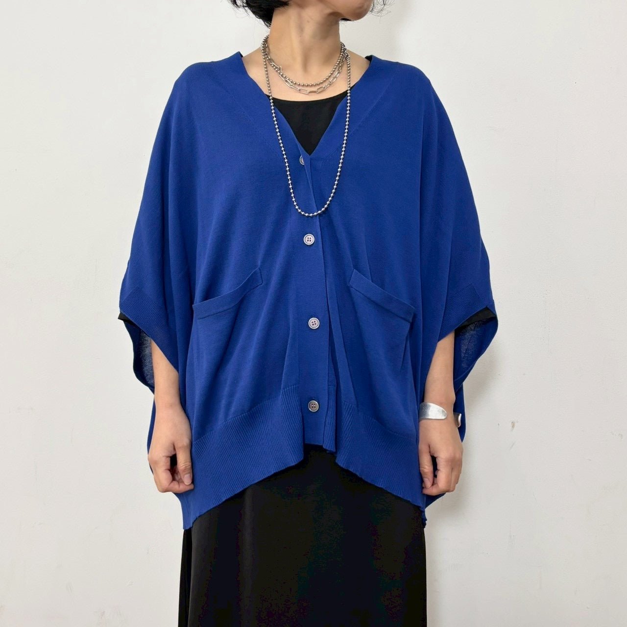 【siro de labonte 2026 SS vol.2】poncho vest cardigan - Champdelarose