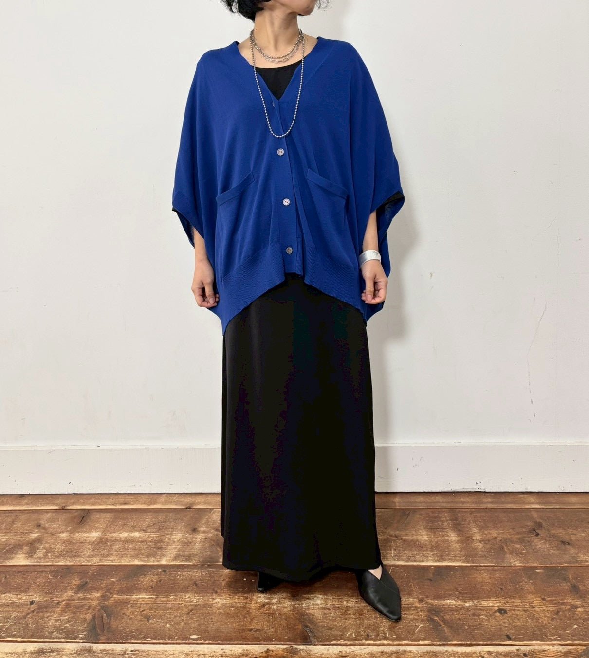 【siro de labonte 2026 SS vol.2】poncho vest cardigan - Champdelarose