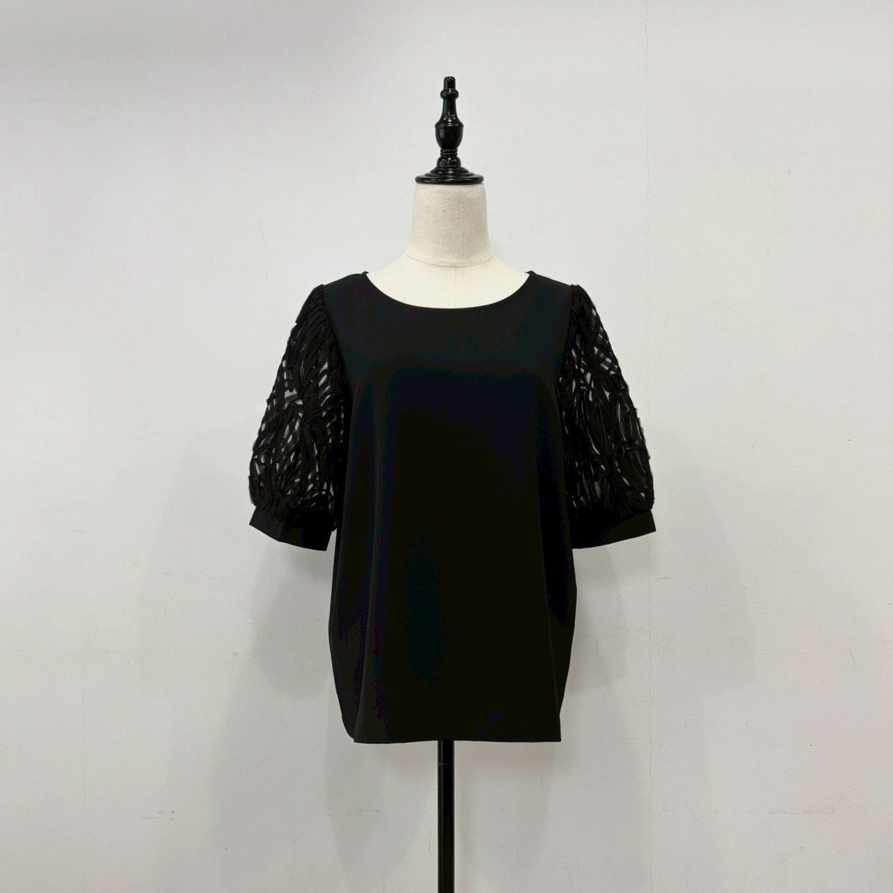 【siro de labonte 2026 SS vol.2】tape jacquard combination puff T - Champdelarose