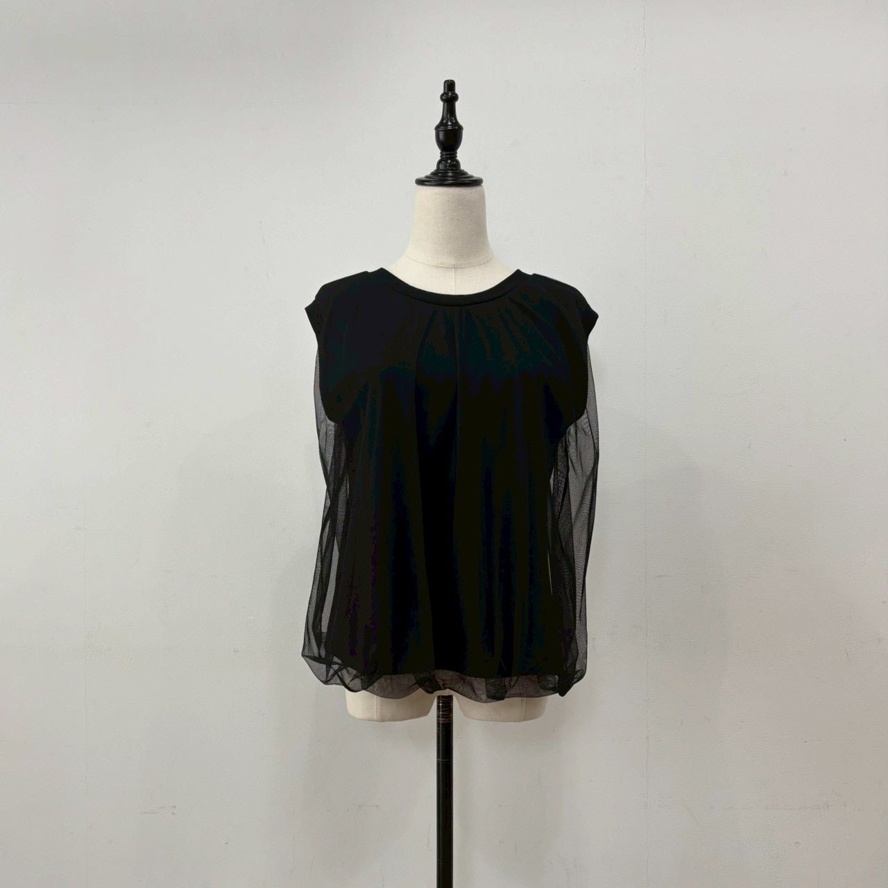 【siro de labonte 2026 SS vol.2】tulle docking balloon vest - Champdelarose