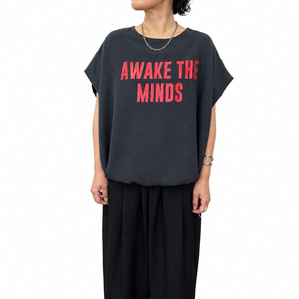 【siro de labonte 2027 SS】AWAKE tuck pullover - 3月中旬頃発送 - Champdelarose