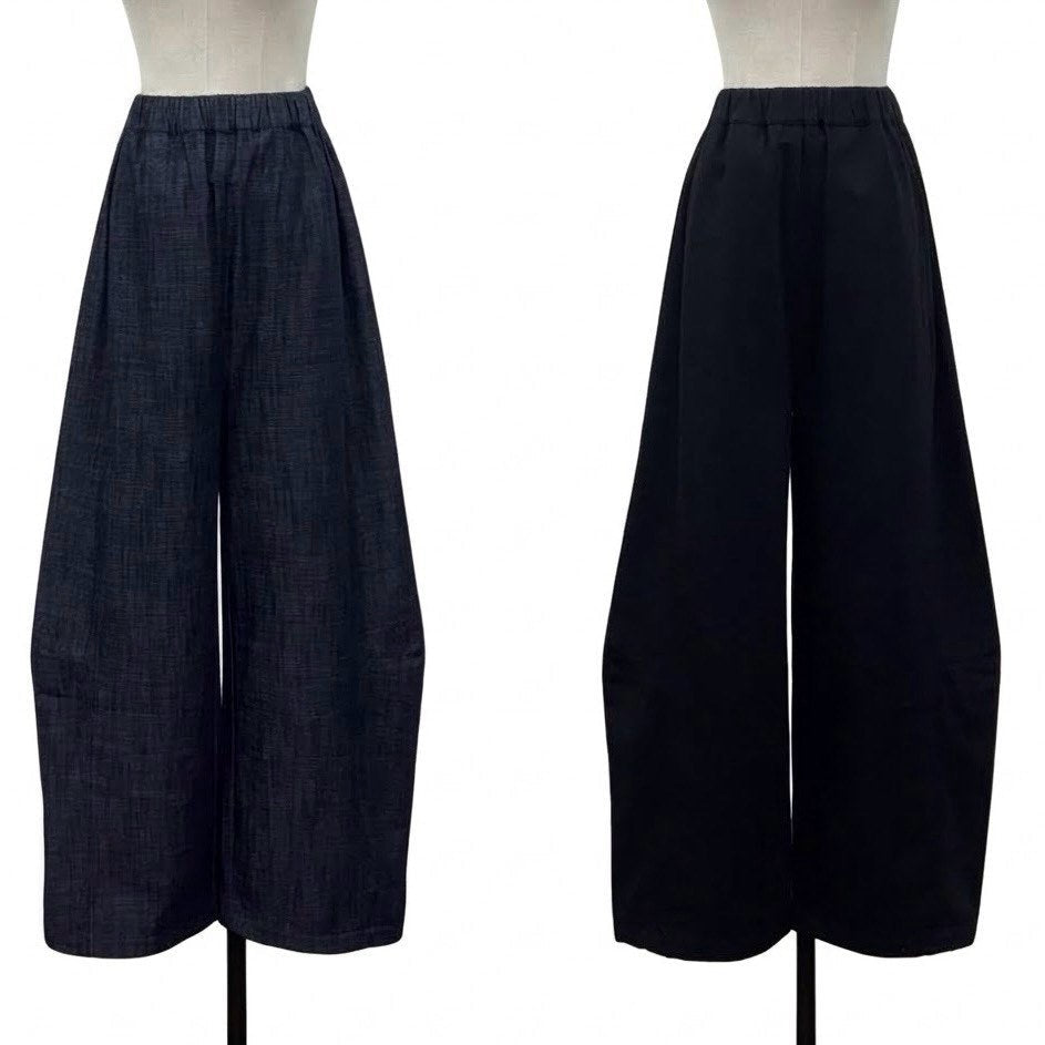 【siro de labonte 2027 SS】curve pants（ドローコード付き） - 2月下旬頃発送 - Champdelarose