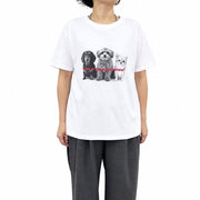 【siro de labonte 2027 SS】dog or cat? Tshirt(レディースサイズ） - 4月上旬頃発送 - Champdelarose