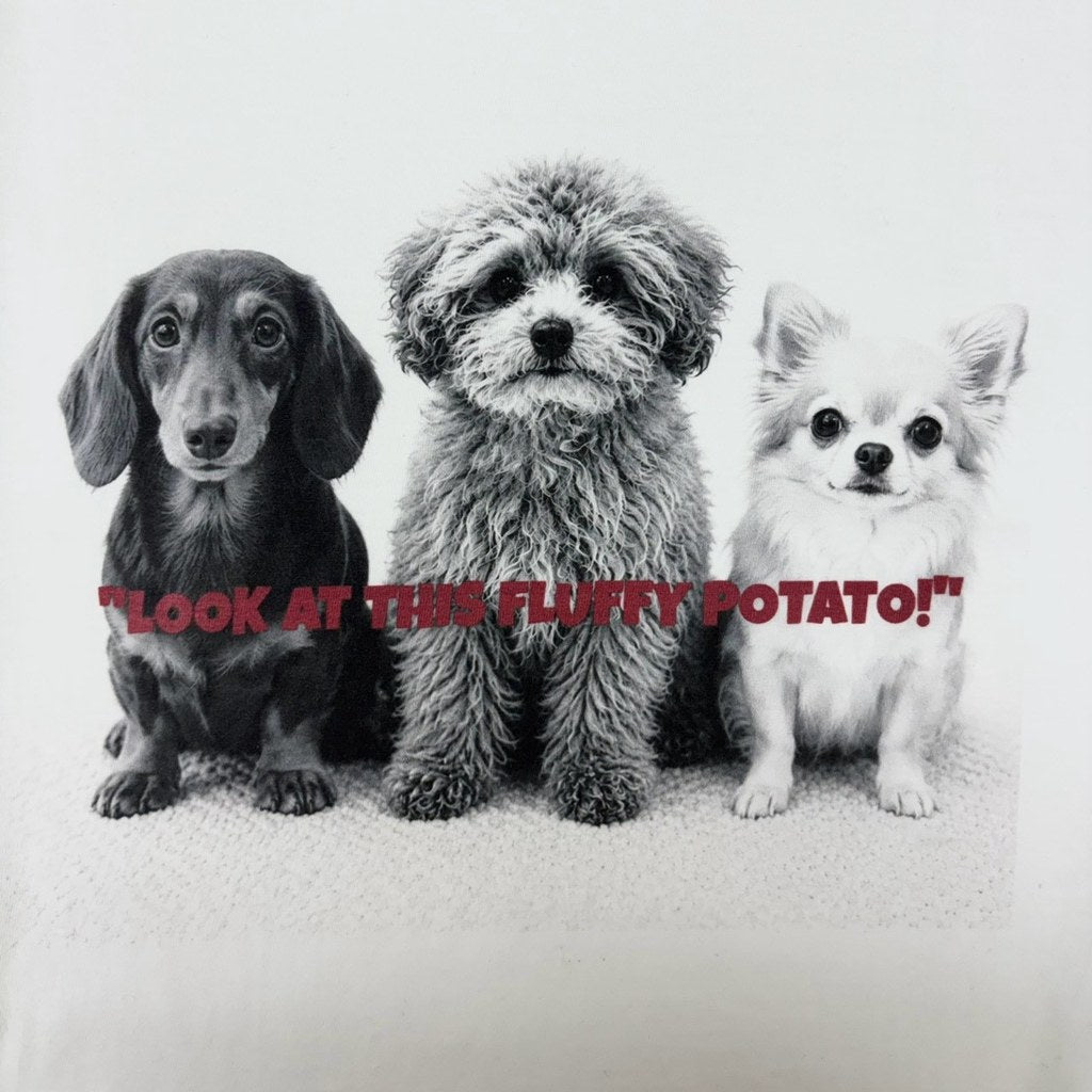 【siro de labonte 2027 SS】dog or cat? Tshirt(レディースサイズ） - 4月上旬頃発送 - Champdelarose
