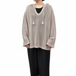 【siro de labonte 2027 SS】lace mesh knit foody - 2月中旬頃発送 - Champdelarose