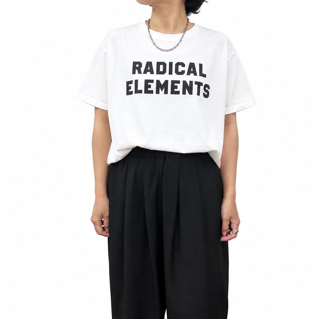 【siro de labonte 2027 SS】RADICAL T shirt - 4月上旬頃発送 - Champdelarose