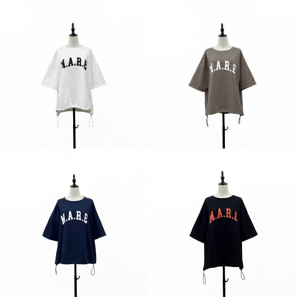 【siro de labonte 2027 SS】S/S pullover（ドローコード付き） - 2月中旬頃発送 - Champdelarose