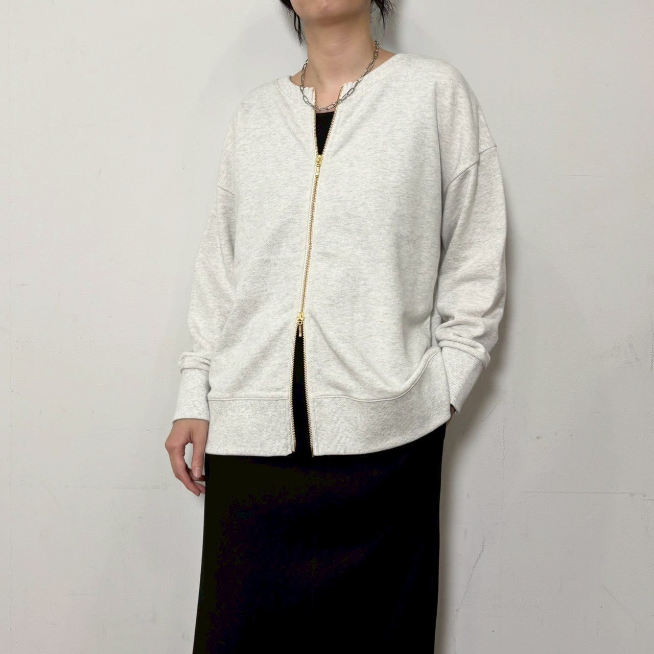 【siro de labonte 25 AW vol.2】2way zipup　p/o - Champdelarose