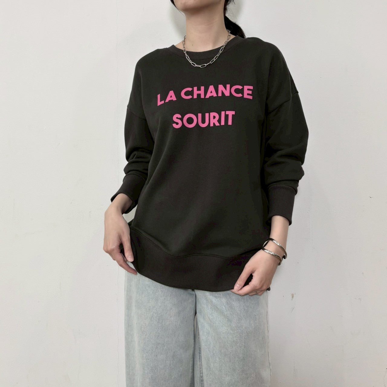 【siro de labonte 25 AW vol.2】2way zipup　p/o - Champdelarose