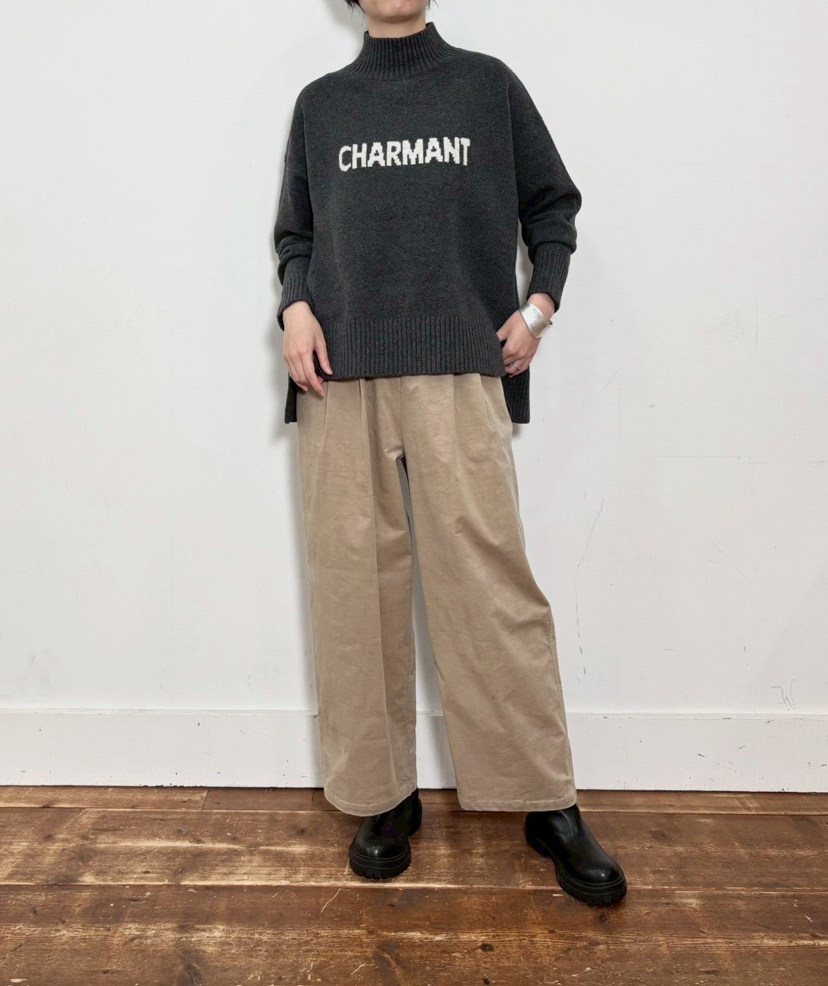 【siro de labonte 25 AW vol.2】CHARMANT bottleneck - Champdelarose
