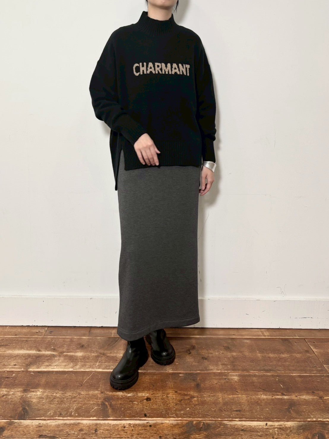 【siro de labonte 25 AW vol.2】CHARMANT bottleneck - Champdelarose