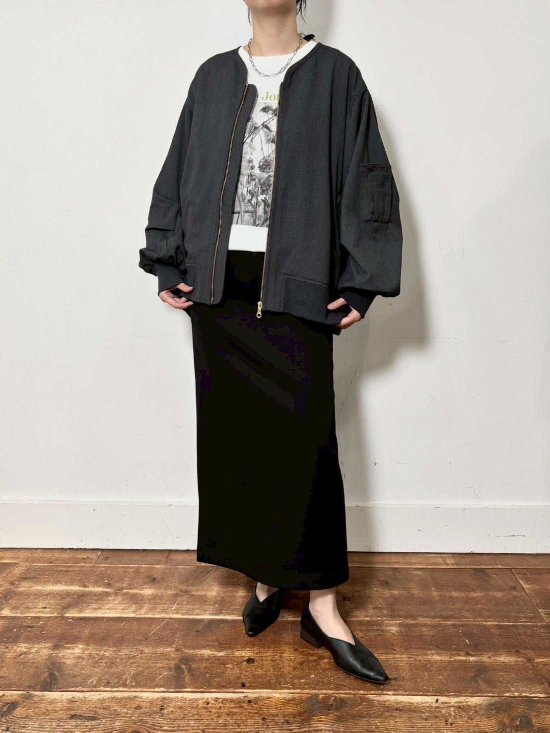 【siro de labonte 25 AW vol.2】design MA - 1 jacket - Champdelarose