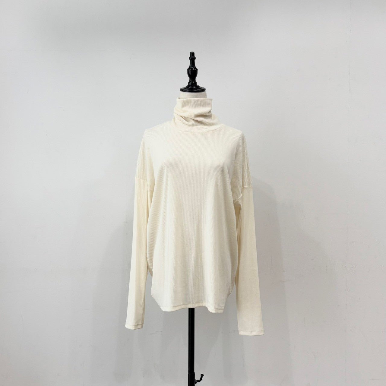 【siro de labonte 25 AW vol.2】highneck L/S Tshirt - Champdelarose