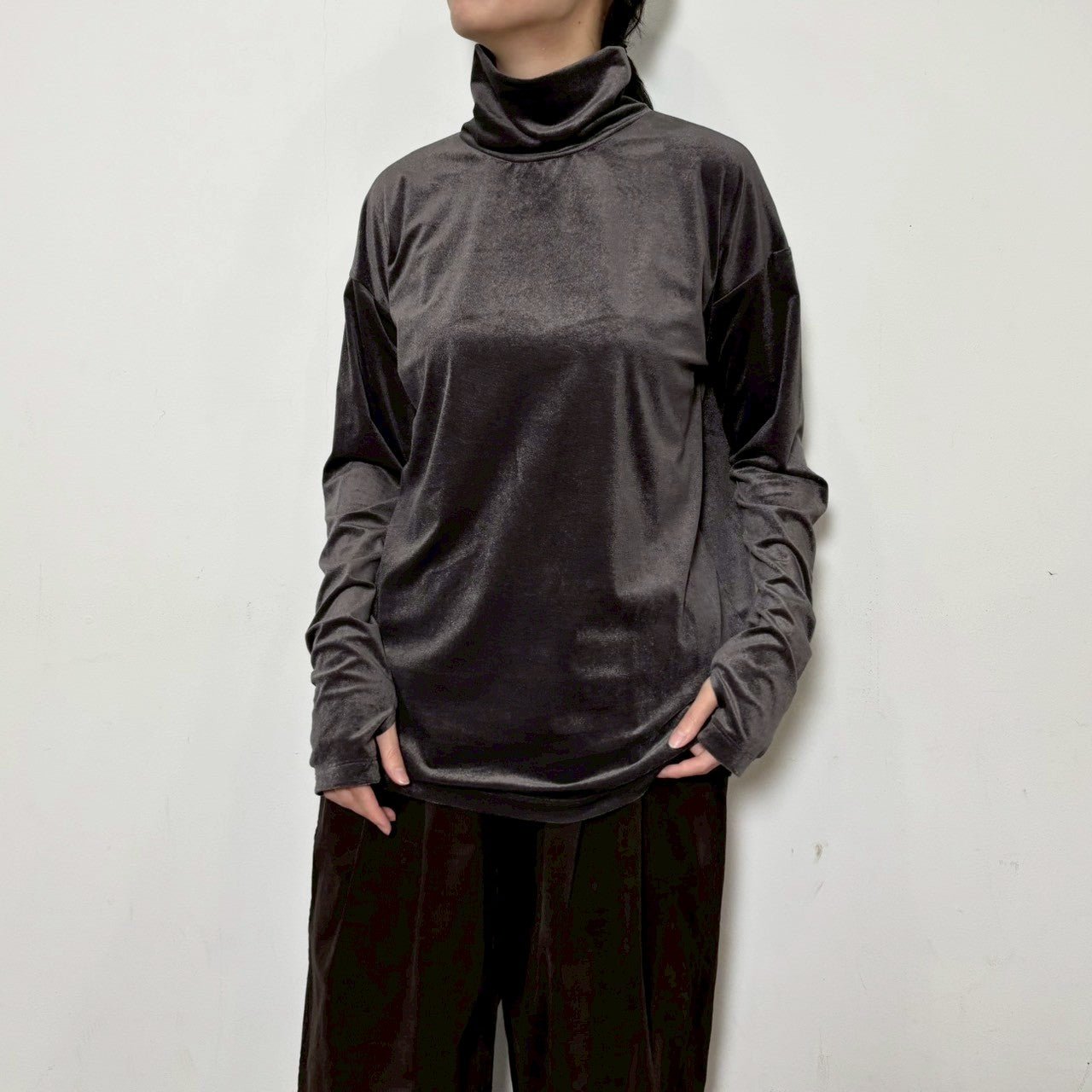 【siro de labonte 25 AW vol.2】highneck pullover - Champdelarose