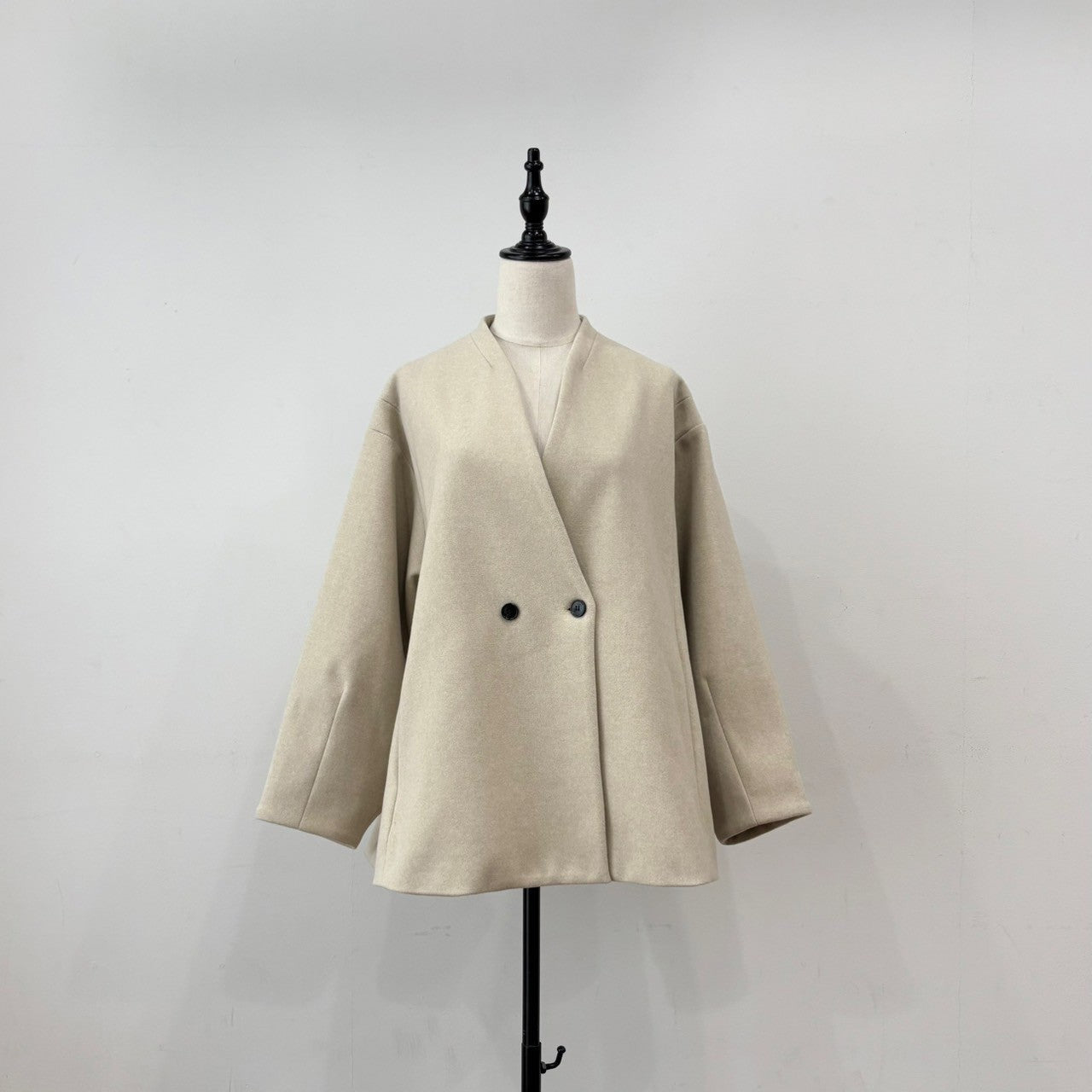 【siro de labonte 25 AW vol.2】nocollar jacket - Champdelarose